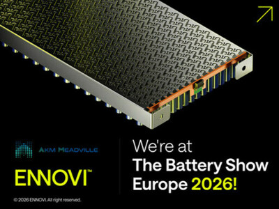 ENNOVI、バッテリーショー・ヨーロッパでFPC機能を含むバッテリーセル接触システムを主要なセルフォーマットに対応して展示