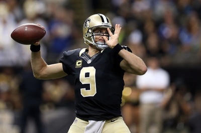 セインツがジャイアンツとの101点の取り合い制す、TDパス数で新記録