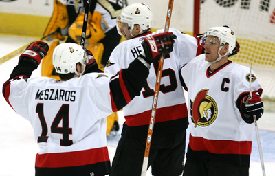 ＜06-07NHL プレーオフ＞セネターズ ペンギンズを降し通算成績2勝1敗 - 米国