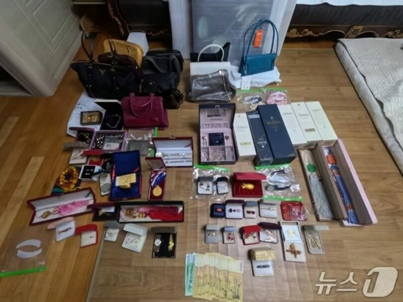 済州道が押収した品々(c)news1