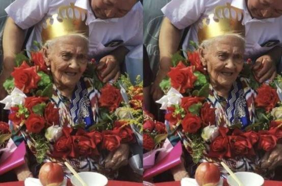 世界最高齢者とされるアリミハン・セイティさん(c)news1