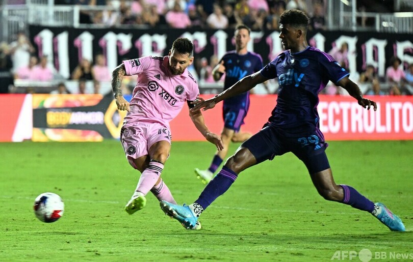 メッシがまたもゴール マイアミはカップ戦4強入り