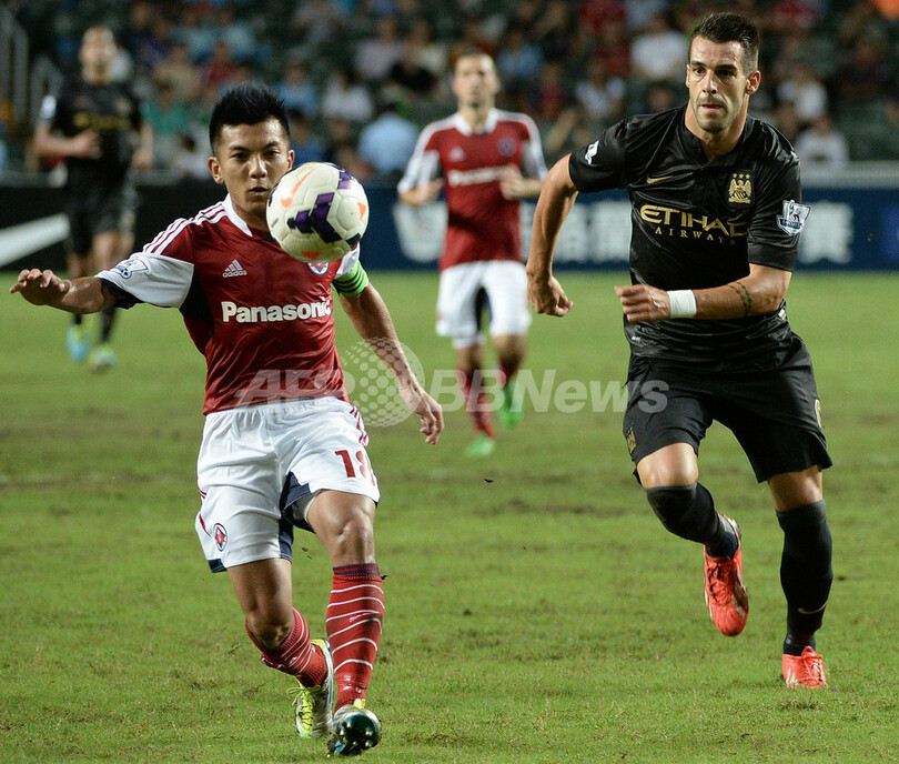 ペジェグリーニ監督のマンCが初勝利、バークレイズ・アジアトロフィー