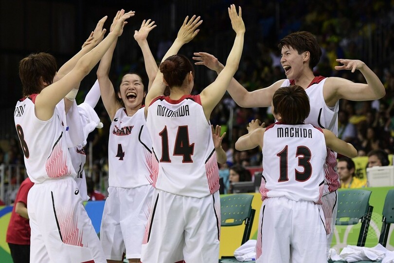 日本がブラジル下して連勝、渡嘉敷が23得点 バスケ女子