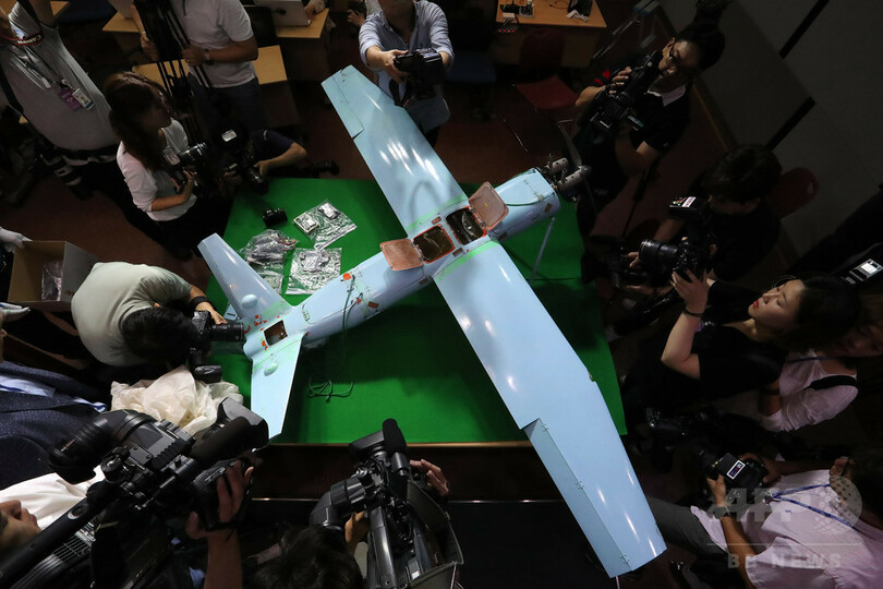 韓国、無人機を北朝鮮のものと断定 「重大な挑発行為」