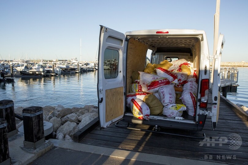 豪で870億円相当の覚せい剤押収 過去最多、中国からか