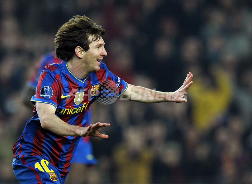 バルセロナ シュツットガルトを下し8強入り メッシ2得点 写真15枚 国際ニュース Afpbb News