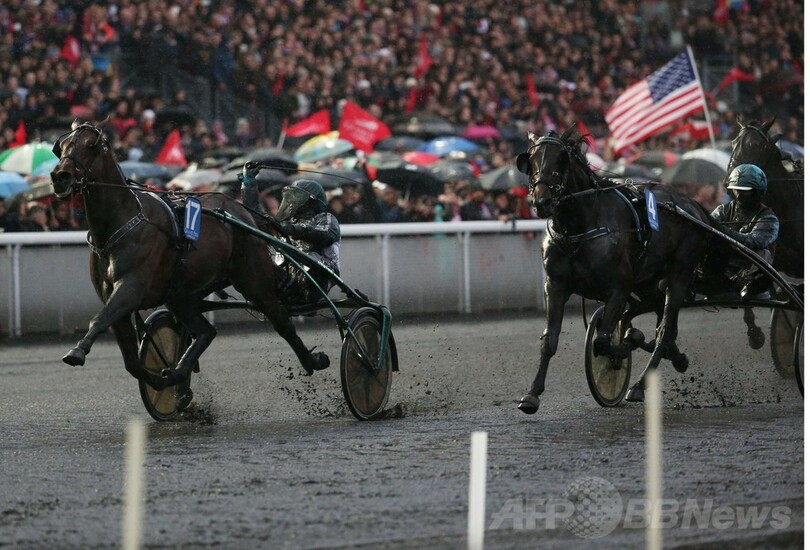 馬車レース「アメリカ賞」、仏バンセンヌ競馬場で開催
