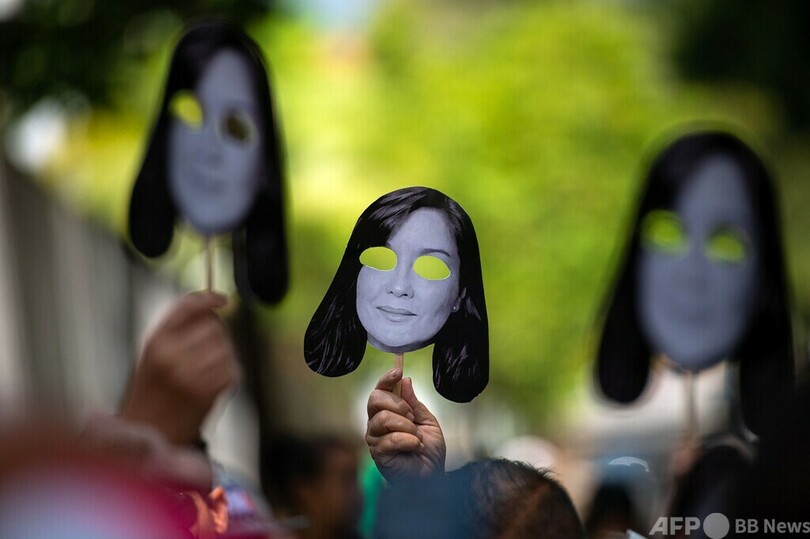 【今日の1枚】本人の面で訴える人権活動家の釈放 ベネズエラ