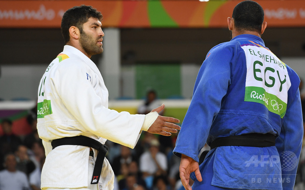 握手拒否のエジプト柔道選手 帰国処分に リオ五輪 写真6枚 国際ニュース Afpbb News