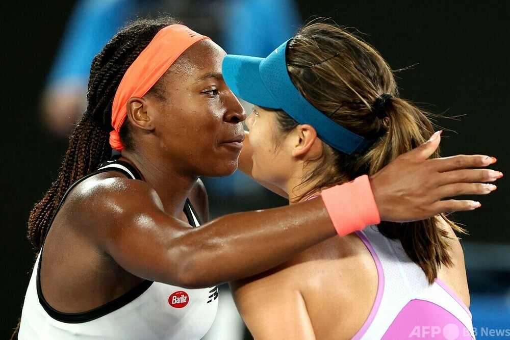 ガウフがラドゥカヌとの新鋭対決制す 全豪OP3回戦進出 写真9枚 国際ニュース:AFPBB News