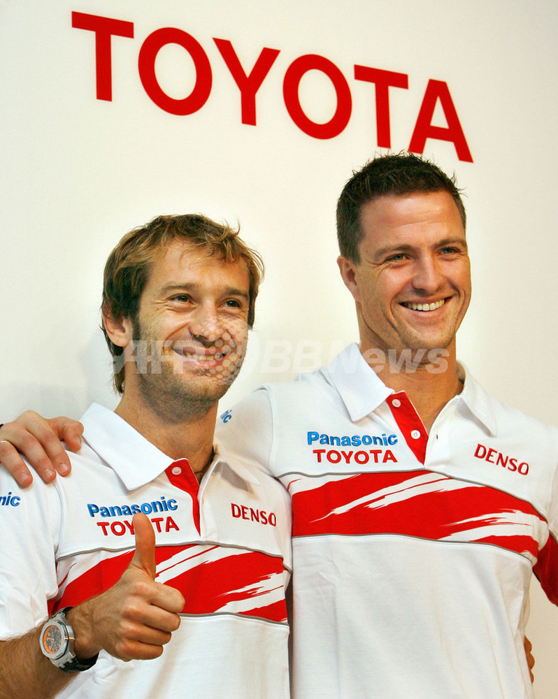 F1 トヨタ ラルフ・シューマッハ、ヤルノ・トゥルーリ直筆サイン 帽子 