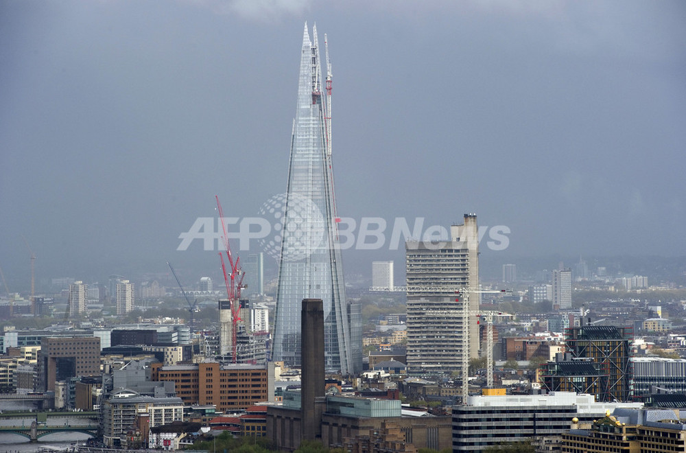 英ロンドンに 欧州一高いビル 310メートルのガラスの塔 写真7枚 国際ニュース Afpbb News