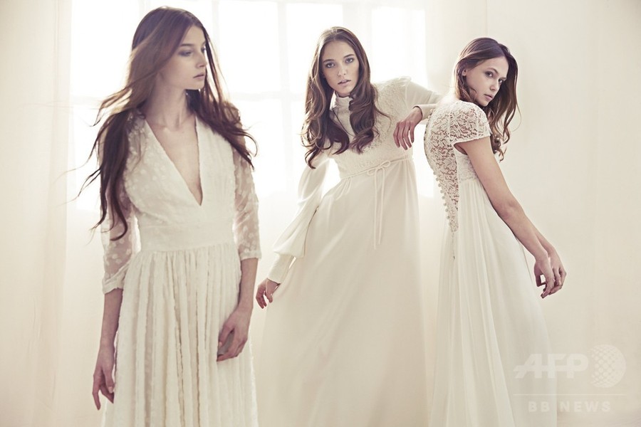 ウェディングドレス「デルフィーヌ・マニヴェ」が日本上陸