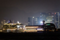 香港・啓徳空港（Hong Kong Kai Tak International Airport、旧香港国際空港）跡地にオープンした豪華クルーズ客船の発着港（2013年6月12日撮影）。(c)AFP/Philippe Lopez