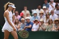 テニス、ウィンブルドン選手権、女子シングルス4回戦。試合に臨むミラ・アンドレーワ（2023年7月10日撮影）。(c)Daniel LEAL / AFP