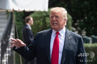 トランプ氏、SNS各社の右派「差別」を批判 検閲を否定 トランプ氏、SNS各社の右派「差別」を批判 検閲を否定