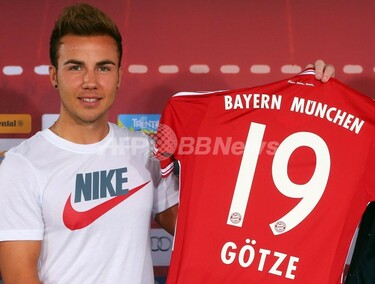 ゲッツェの失態でバイエルン赤面、スポンサーに謝罪 写真1枚 国際