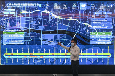 中国初の高速バススマート運行システムの試験運用がスタート 中国・広州市
