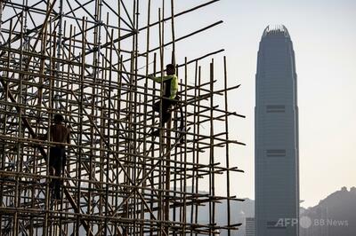 香港名物・竹の足場、消滅の危機 金属製の導入拡大を当局発表
