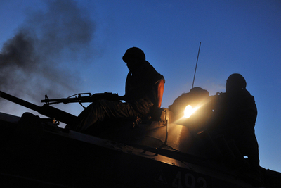 ロシア軍、グルジアの戦車など100台を没収