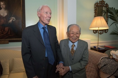 泰緬鉄道で「地獄」を経験、旧日本兵と元英兵捕虜が和解の対面