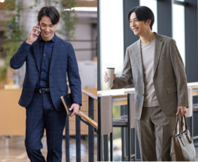 昨季多くの支持を得た「楊柳ストレッチ パジャマスーツ®」全店舗で展開　通気量100cc※以上で清涼感に高級感をプラスした猛暑にも最適な1着