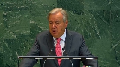 国連事務総長 「パレスチナの建国は権利であり報酬ではない」と強調