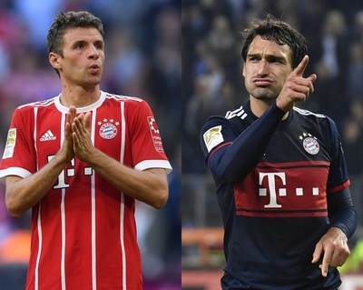 バイエルン、ミュラーが最大3週間離脱へ フンメルスにも黄信号