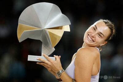 サバレンカ「夢のよう」 マドリードOPで3度目V