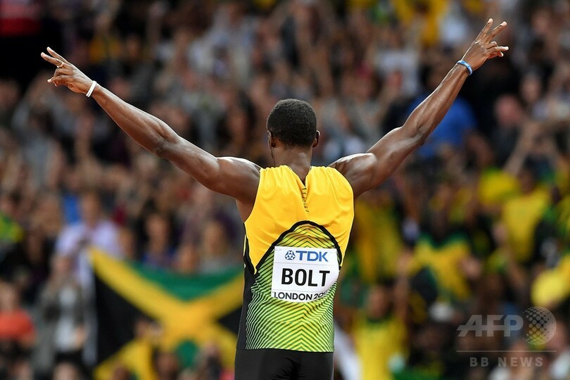 ボルトが100m予選に登場、最悪のスタートも順当に準決勝進出 世界陸上