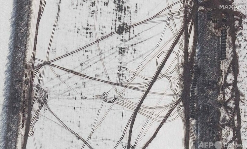 ロシア軍、ウクライナ国境から14キロ地点にも展開 衛星画像