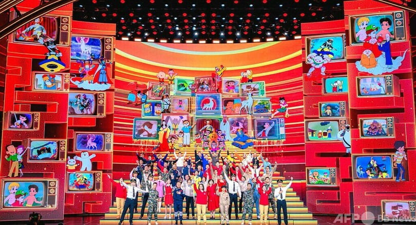 紅白に相当の中国年越し番組「2024年春晩」リハ終了 9日夜放送