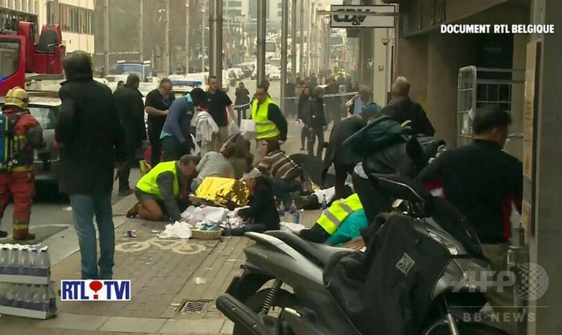 ベルギー首都爆発、欧州各地で厳戒態勢 EU本部では待機指示