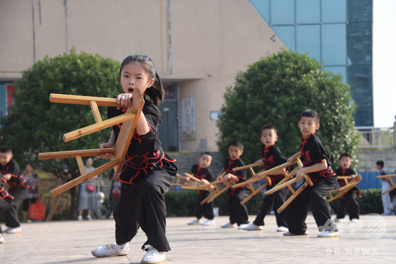 写真特集 羽ばたけ 未来の達人 中国伝統武術が子どもらに人気 写真34枚 国際ニュース Afpbb News