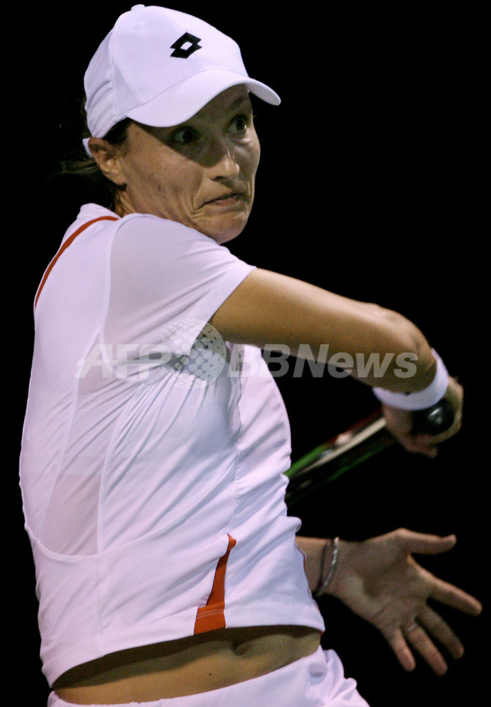 ＜テニス 07全豪オープン＞女子シングルス、ガルビン ガグリアルディを降し2回戦へ オーストラリア 写真5枚 国際ニュース：AFPBB News