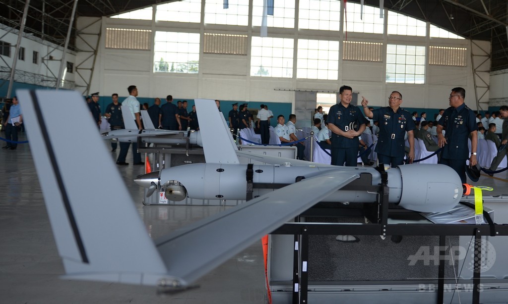 米政府、比空軍に偵察用ドローン供与 イスラム過激派対策の協力強化 写真8枚 国際ニュース：AFPBB News