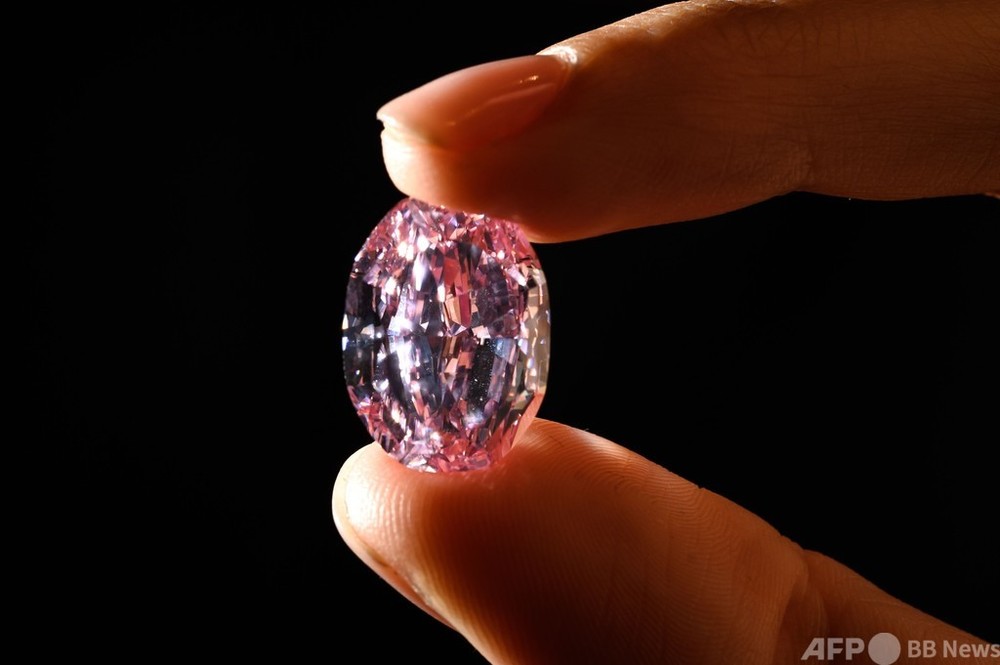 14.83カラットの超希少ピンクダイヤ、競売に 予想価格24億～39億円 