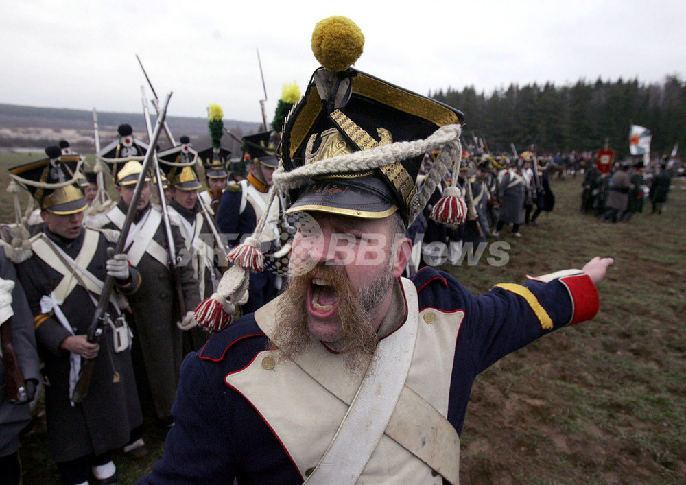 ベラルーシでベレジナ川の戦いを再現 写真6枚 国際ニュース：AFPBB News