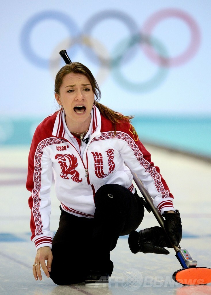 日本 カーリング女子が地元ロシア破り2勝1敗に ソチ五輪 国際ニュース Afpbb News