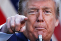 米国のドナルド・トランプ大統領（2020年4月15日撮影）。(c)Alex Wong/Getty Images/AFP
