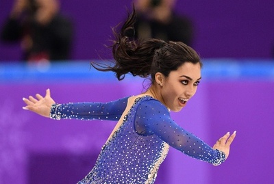 フィギュア団体戦・女子FSで3位のデールマン