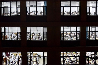 【今日の1枚】「高考」へまっしぐら 中国