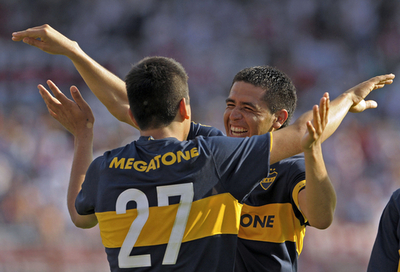 ボカ・ジュニアーズ リーベル・プレートに勝利