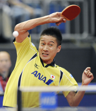 吉田海偉 ストレートで4回戦へ、世界卓球