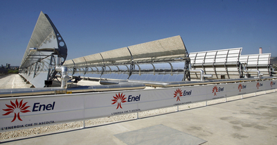 伊電力大手エネル、世界初の太陽熱発電所を開設