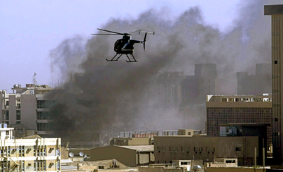 ブラックウオーター問題で会長が反論、「要員は銃撃されていた」