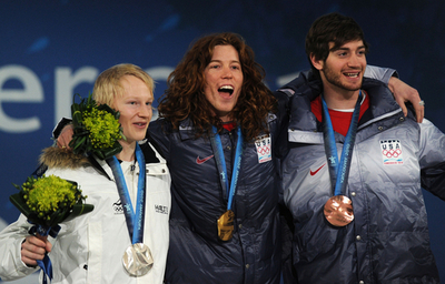 ホワイトがスノーボードハーフパイプ2連覇 国母は8位、バンクーバー冬季五輪