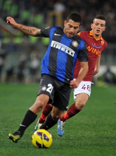 ローマ対インテルは引き分けに終わる