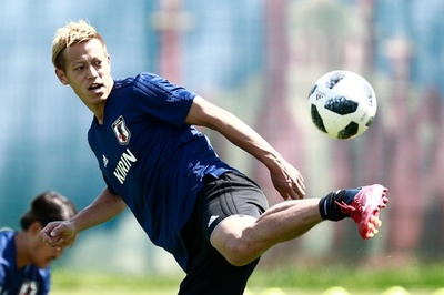 セネガルとの熱戦終えた日本代表、ベースキャンプ地で調整